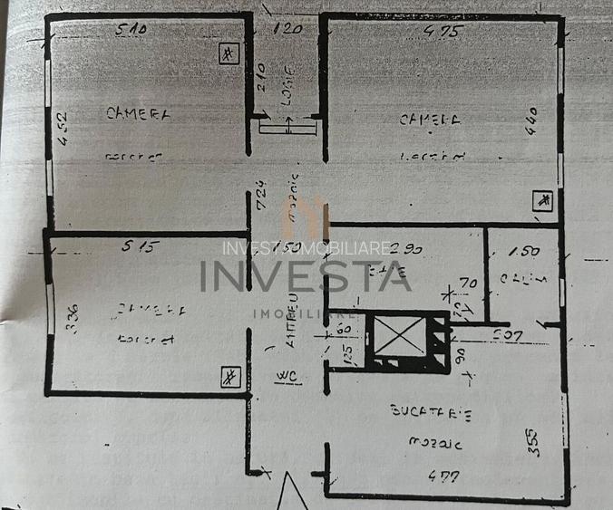 Apartament 3 camere in Centrul Clujului!  95 mp langa Parcul Central! - 1