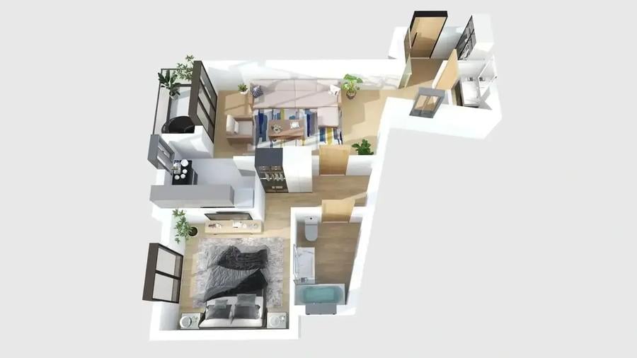Apartament 2 camere 2 bai complex nou lux Mosilor - Obor / Comision 0