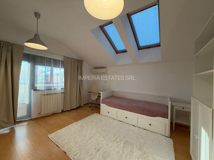 VILA INDIVIDUALA , teren 500 mp, mobilata complet, cartier rezidential - 15