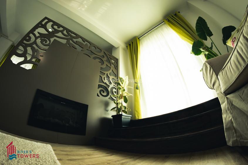 Mini Penthouse, living cu bucatarie openspace + 2 dormitoare - 18