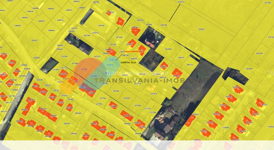 Teren construibil 800mp Borhanci - 2