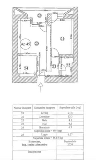 Floreasca | 102 The Address | apartament 2 camere  - 13