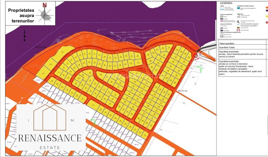 Dumbravita Lac Teren | 146.000mp PUZ Aprobat -CARTIER LUX- 155 PARCELE - 2
