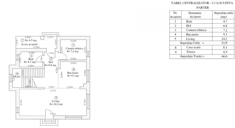 Casa 4 camere 120mp | 0 comision | Corbeanca Laguna Albastra | 280mp teren - 7