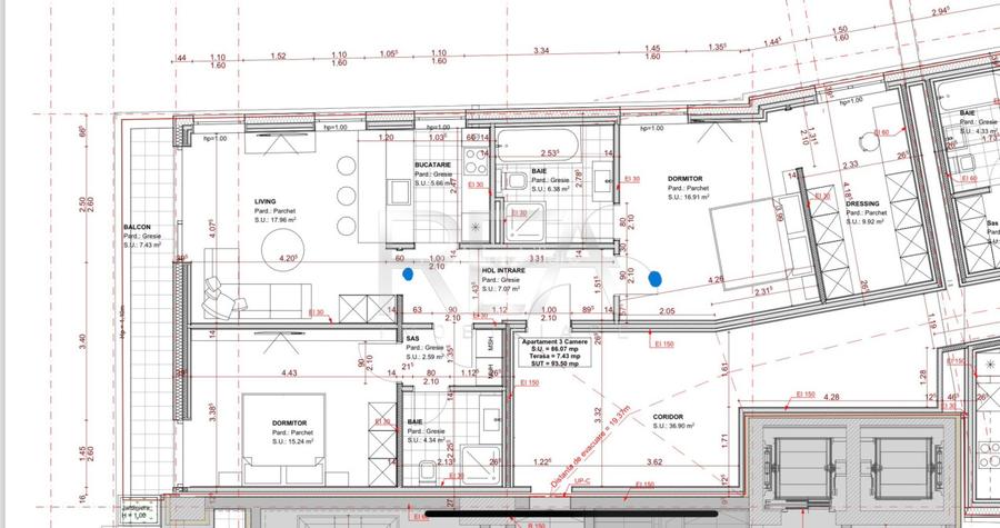 Apartament 4 camere Bd. Unirii et. 8 Finisaje Premium | parcare inclusa subteran - 33