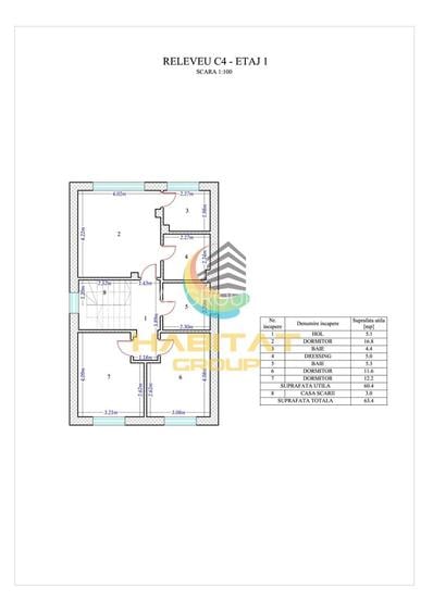 Tunari Vila individuala 4 camere PREMIUM 149 mp ACTE GATA - 4