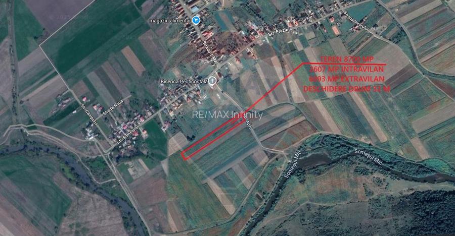 Teren de vanzare 8.700 mp în Livada comuna Iclod - 20