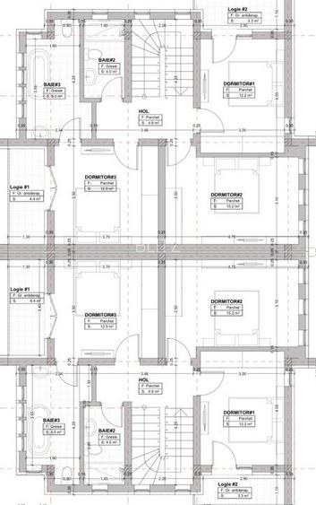 Case cuplate pozitionate intr-un cartier privat, 110 mp , 250 teren, zona Terra - 4
