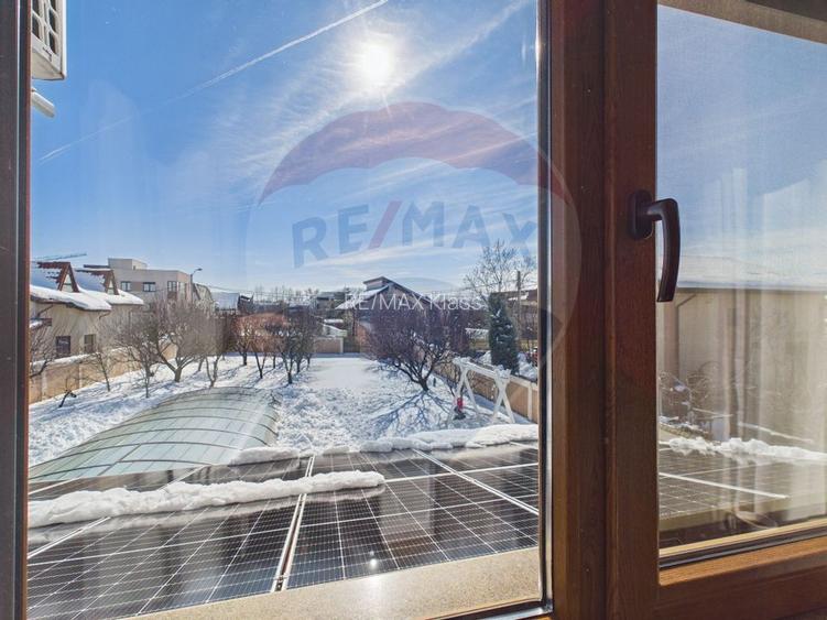 Vilă cu 6 camere, piscina si teren 1300 mp, de vânzare în Otopeni - 40