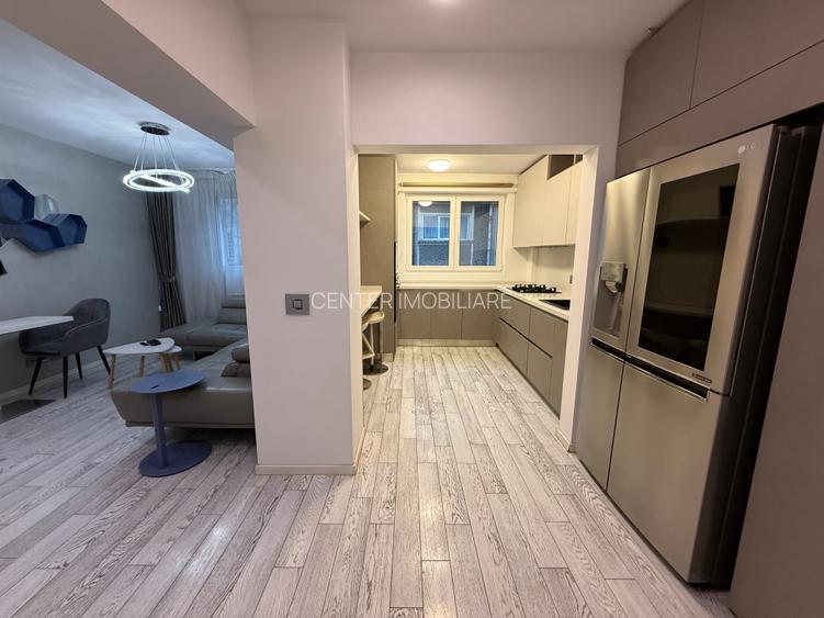 DOROBANTI, 3 camere PREMIUM, mobilat Rovere, etaj 2, 80 mp, deosebit - 17