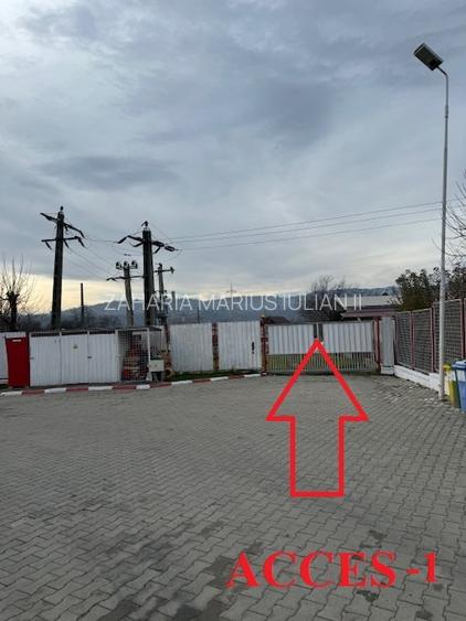 Hala 223 mp cu teren 600 mp, inchiriere/vanzare, Comanesti, jud. Bacau - 2