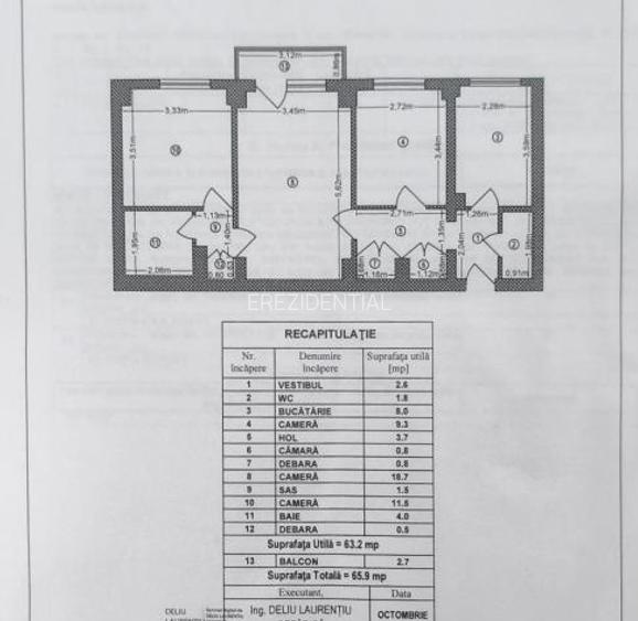 APARTAMENT 3 CAMERE Electromagnetica- Liberty Mall - 12