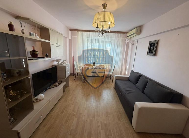 2 camere, Centru Vechi, Piata Ovidiu, et 3/4, 42 mp, semidecomandat, gaze, A/C - 5