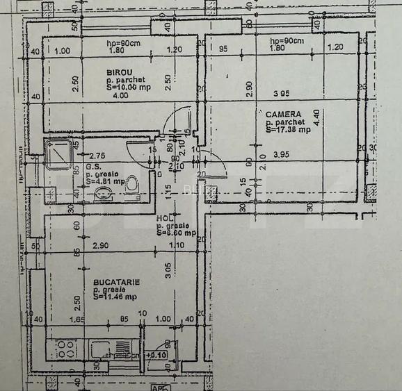 Apartament spatios, 3 camere, cu balcon, zona Elite - 7