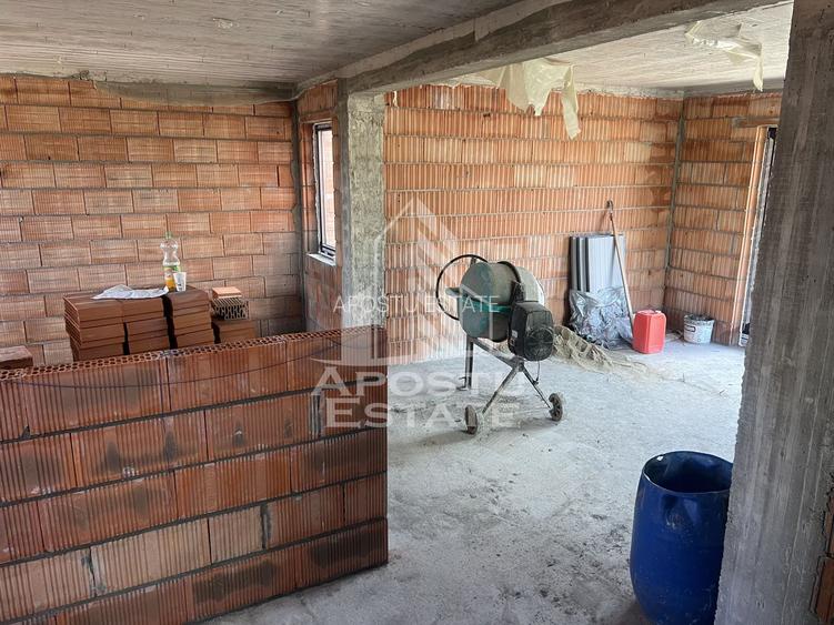 Duplex P+E, despartire prin camera tehnica, 4 camere, in Sanandrei - 12