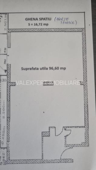 Spatiu comercial 96.60 mp, curte proprie 16.27 mp + parcare - 2