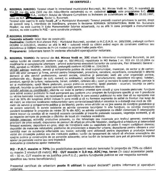 Vanzare teren 530mp Certificat Urbanism P+6 zona Unirii - 3