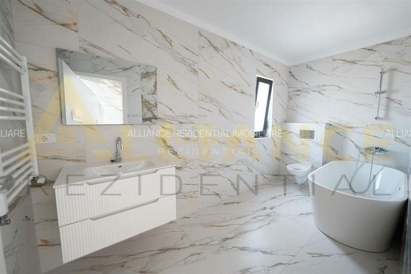 Vila mediteraneana - 4 camere - 2 bai - beci- 455mp teren - incalzire pardoseala - 12