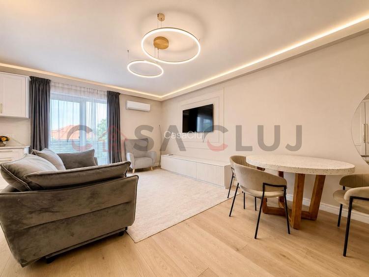 4 camere la cheie, bloc nou, parcare subterană, Borhanci - 14