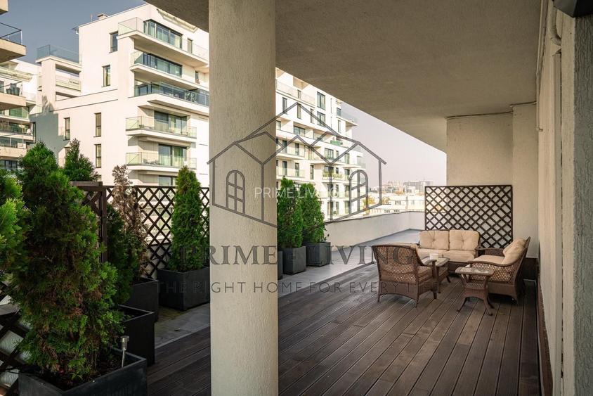 PENTHOUSE LUXOS CU TERASA DE 150 MP LA  INCHIRIERE LANGA HERASTRAU - 12