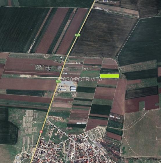 Agigea, teren 5000 mp cu acces dublu, ideal constructie hala - 2