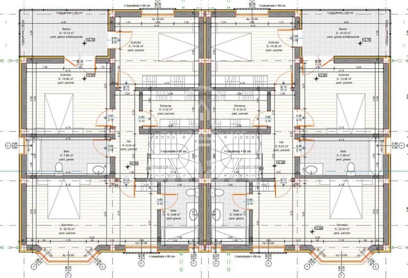 Casă duplex modernă de 168 mp utili teren 600 mp în satul Gheorghieni / Borhanci - 5
