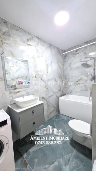 APARTAMENT cu 3 camere, mobilat și utilat, BLOC NOU, VASLUI - zona CARTIER; - 10