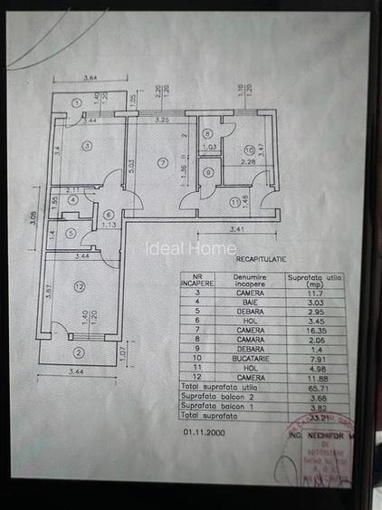Apartament 3 camere etaj 1 rond Podu Ros - 4