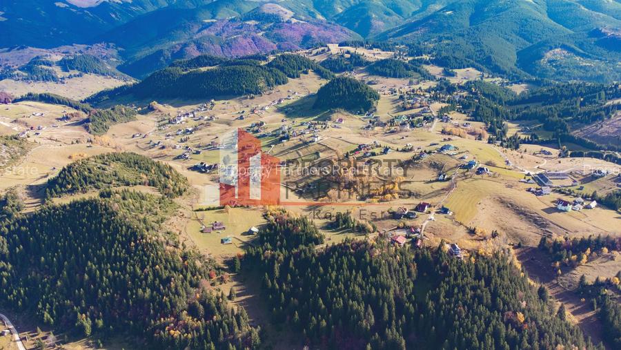 Teren cu PUZ aprobat Fundata / priveliste superba - 6