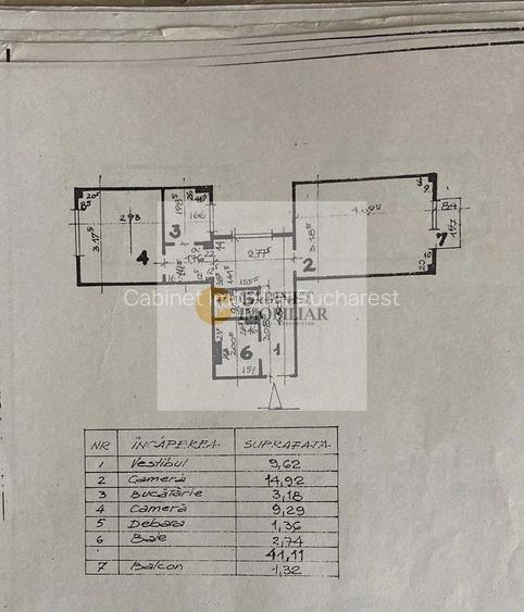 2 Camere | Decomandat | 6/10 | Contor Gaz | Creditabil | M Lujer 3 min - 1