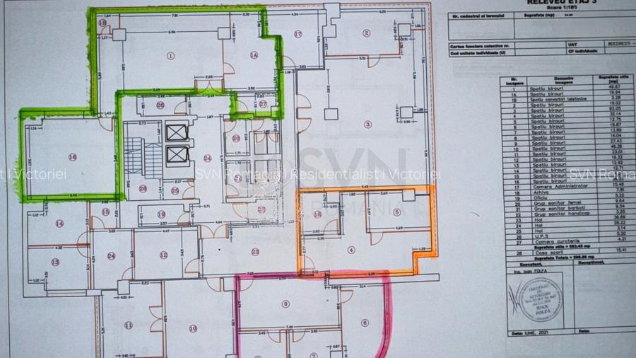 REC3001336 Spatiu de birouri 101 MP I De inchiriat I Cladire de birouri I Barbu - 10