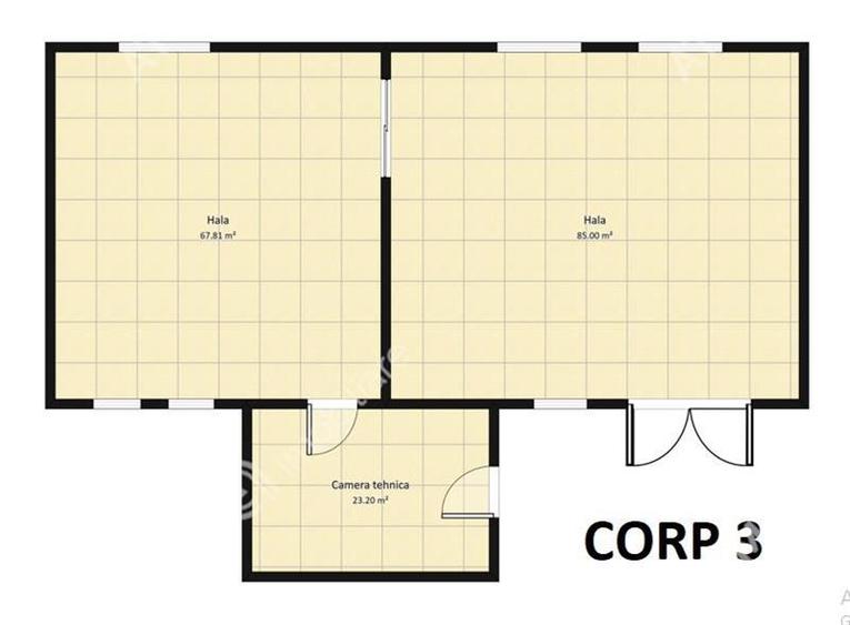 Casa si hale industriale - 475 mp utili in Cisnadie langa Sibiu