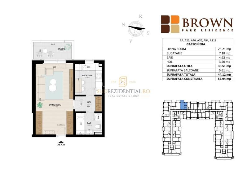 Garsoniera in zona Berceni-Metalurgiei, modern finisata, Comision 0% - 1