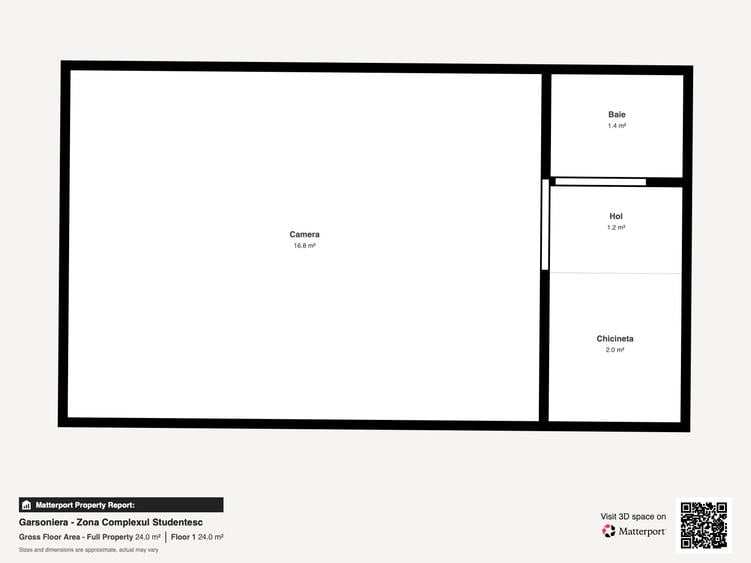 Garsoniera - Zona Complexul Studențesc - 0%COMISION - 7