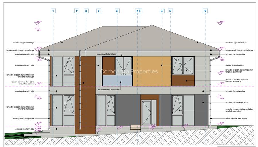 Vila noua Paradisul Verde, 5 camere, teren 490-630mp - 9