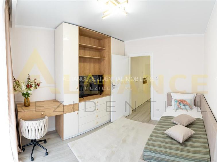 Sos. Leordeni - 3 camere cu 2 bai, bloc nou - 8