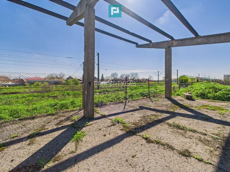 Spațiu industrial, rampă și acces la calea ferată - 12