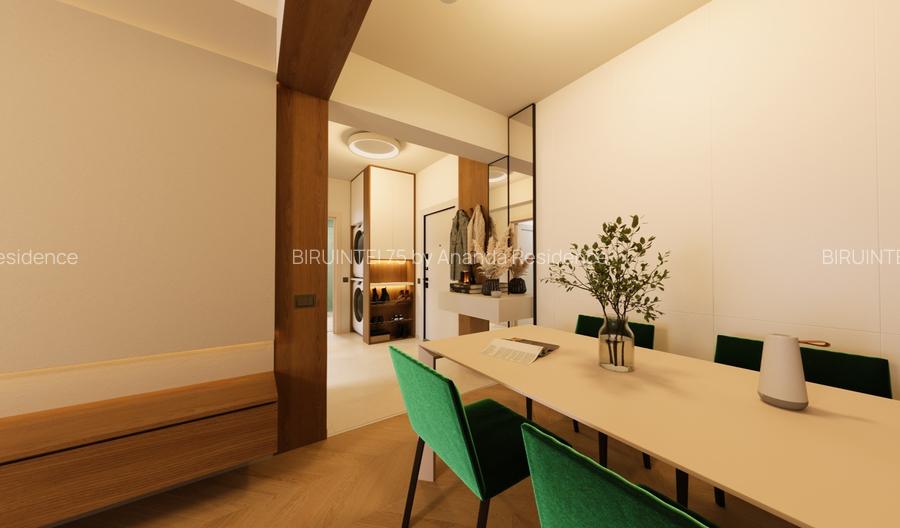 2 camere METROU BERCENI DIRECT DEZVOLTATOR ANANDA RESIDENCE BIRUINTEI 75 PISCINA - 4