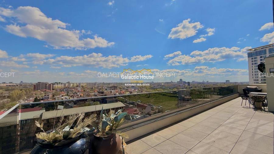 PenthouseTip Duplex 436 mp-5 camere LUX  Floreasca-Barbu Vacarescu Vedere Libera - 2