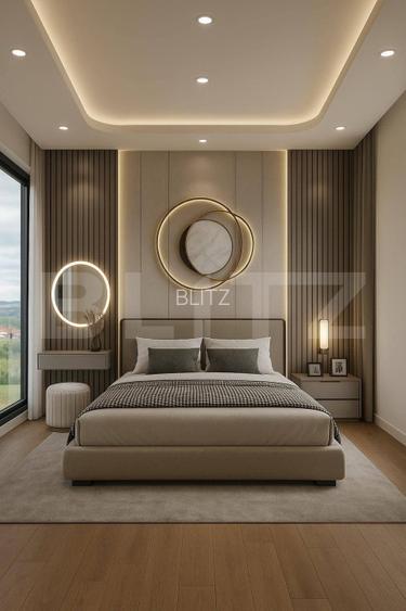 Casa individuala, 280mp, 500 teren, garaj dublu, terasa circulabila, Chinteni! - 5