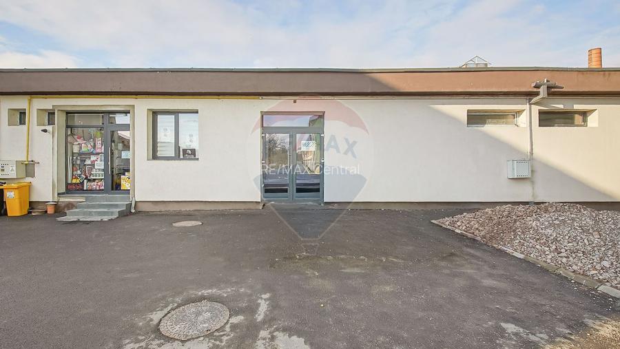 Spații comerciale de închiriat în Bod, suprafață 535 mp,  3 intrări - 5