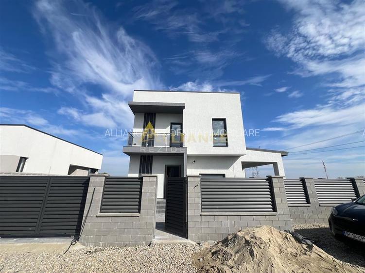 Vila moderna - P+1E- 3 dormitoare - 115 mp utili - teren 364 mp - 22