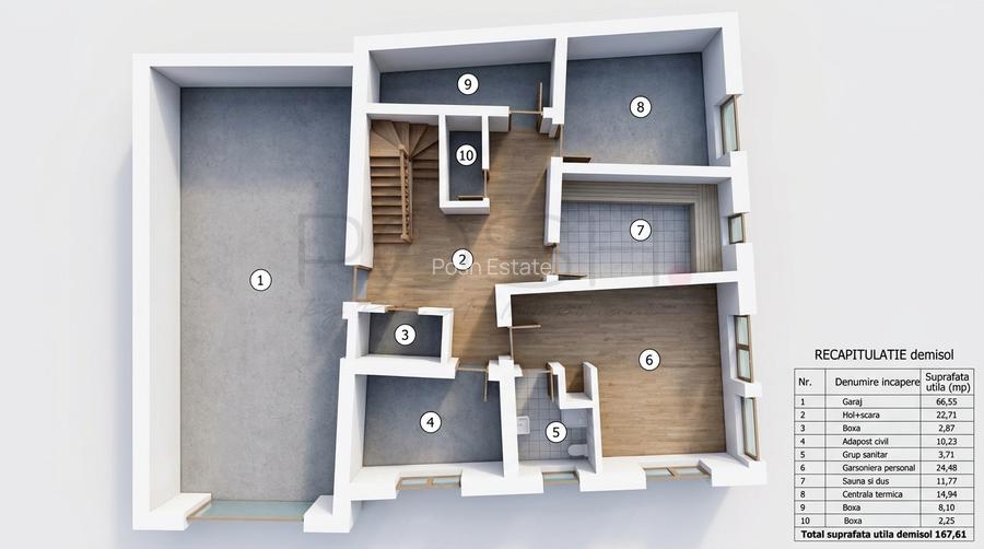 Vilă reprezentativă 610 mp utili, Nordului – Herăstrău, Ideală clinică, ambasada - 5