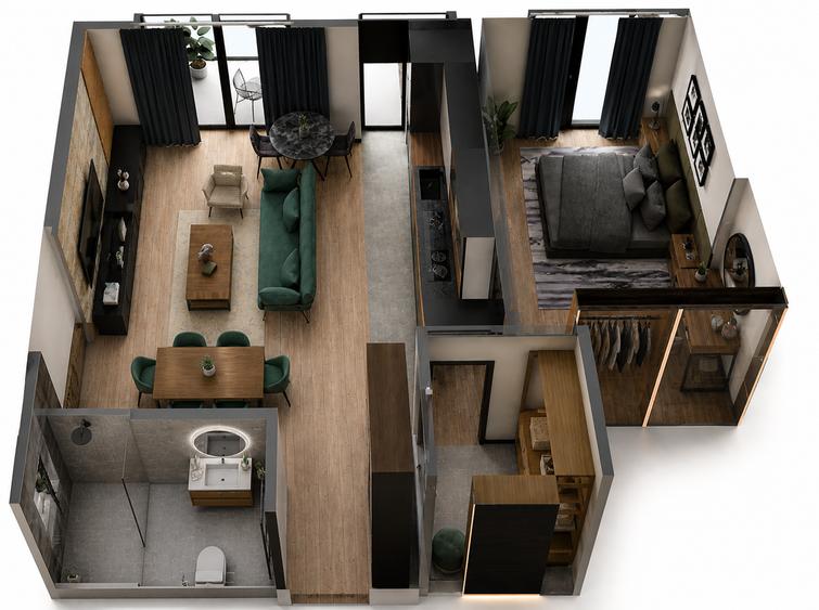 Apartament 2 camere direct de la dezvoltator, zona Take Ionescu, Vivalia Grand