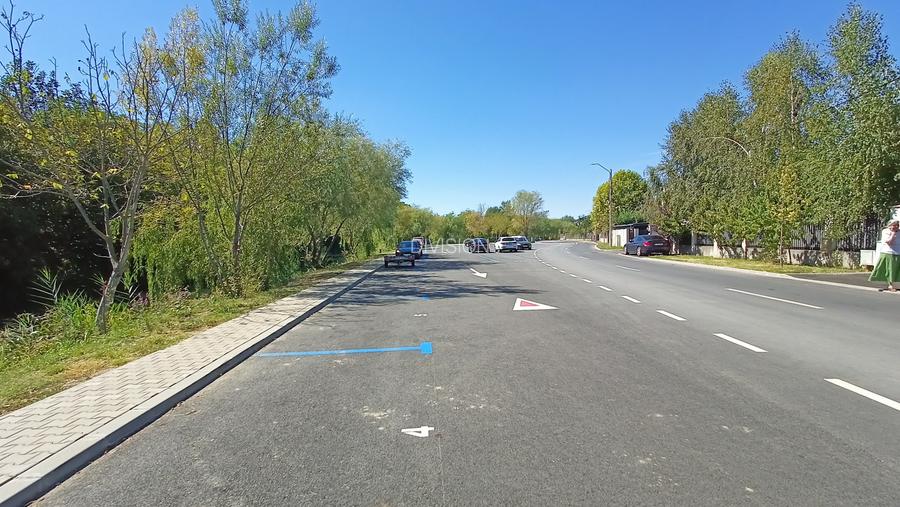 Teren 1.019 mp în Tunari – Centru cu vedere către promenada râului Pasărea - 2