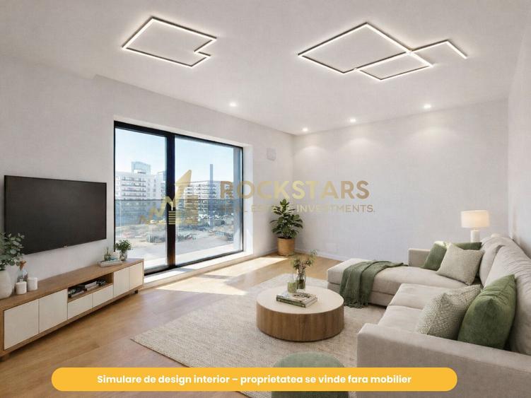 Studio Dublu | 2 camere | Nusco City Park | Etaj 4 | TVA deductibil