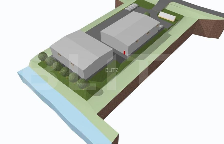 Teren industrial, autorizat pentru 2 hale , Centurii Valcele-Apahida - 3
