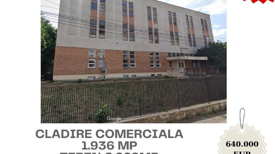 Cladire comerciala 1.936 mp + Teren 2.669mp -Calarasi