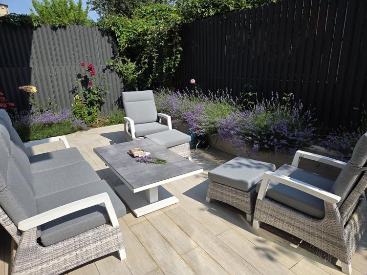 Superb 4 camere mobilat cu terasa si gradina, Jolie Ville, Padurea Baneasa