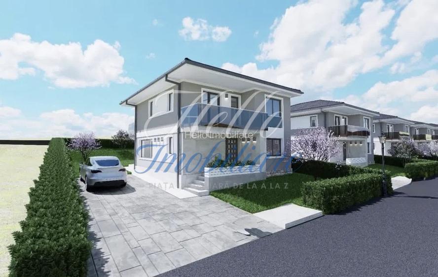 Casa individuala 5 camere 120 mp si 500 mp teren in Chinteni - 3